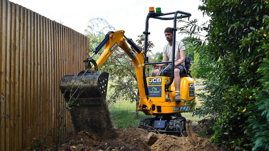 JCB電動(dòng)微挖8008E CTS熱銷租賃行業(yè)